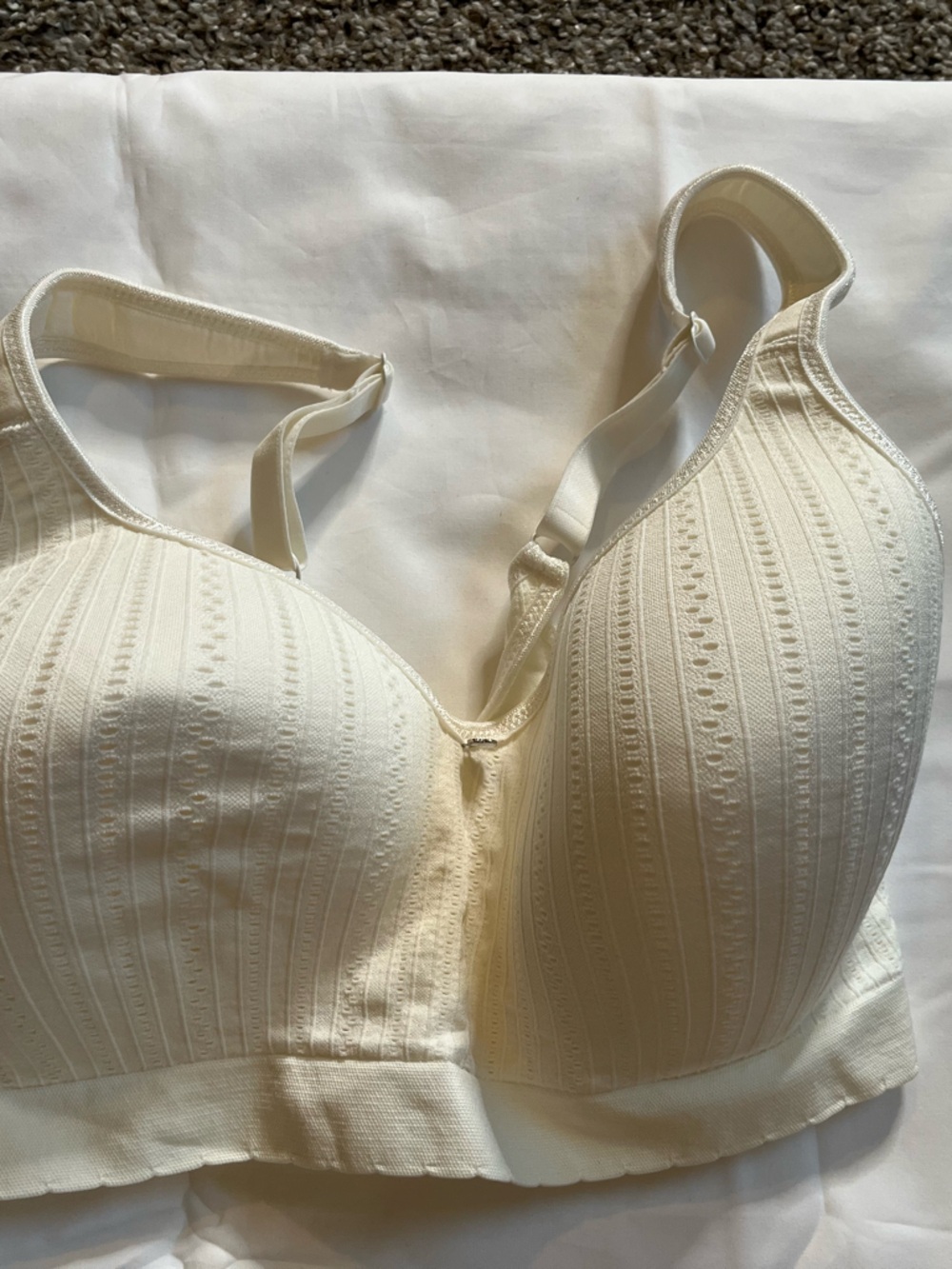 Breezies Cream Wireless Molded-Cup Bra